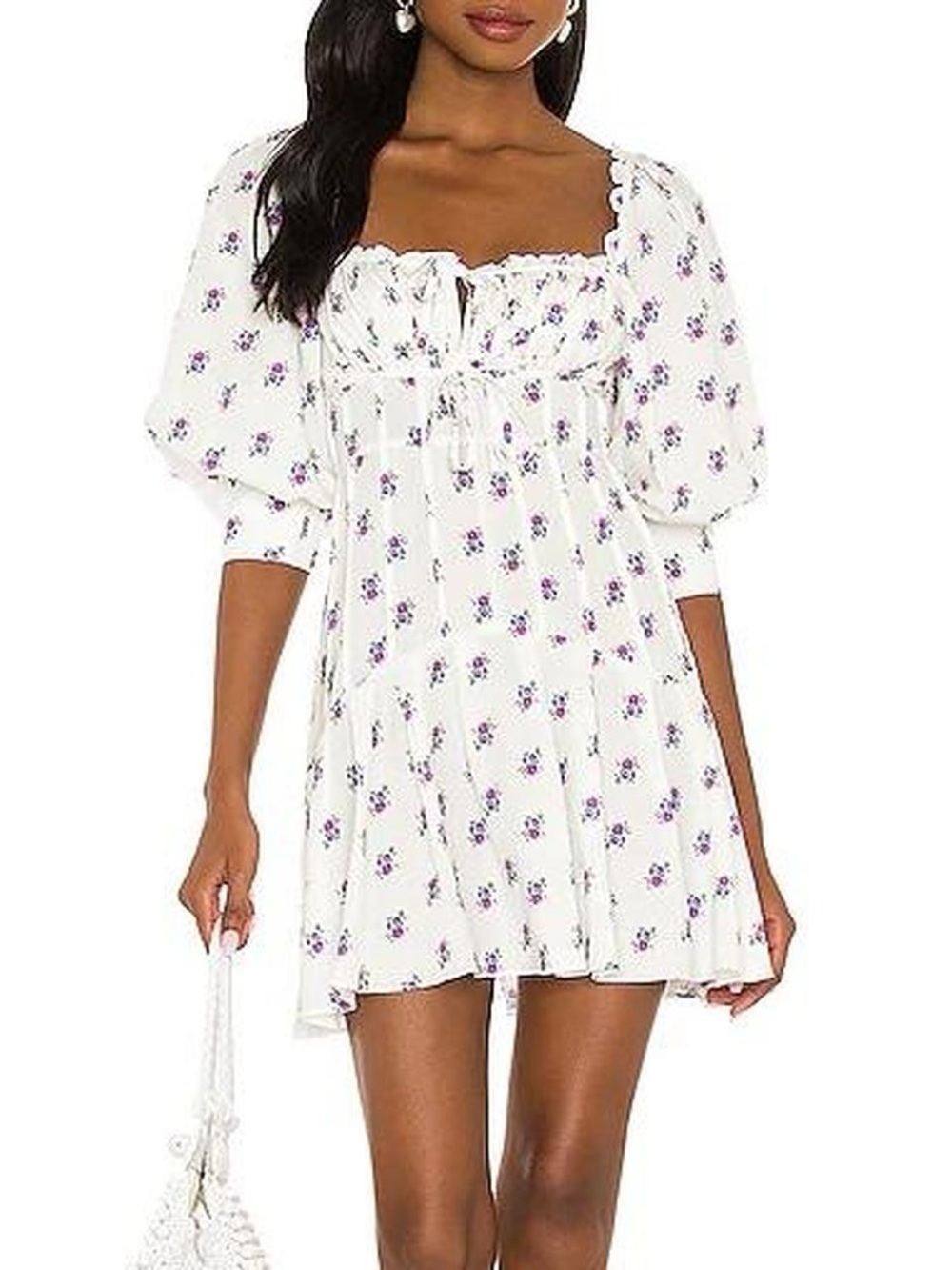 For Love & Lemons Viola Mini Dress